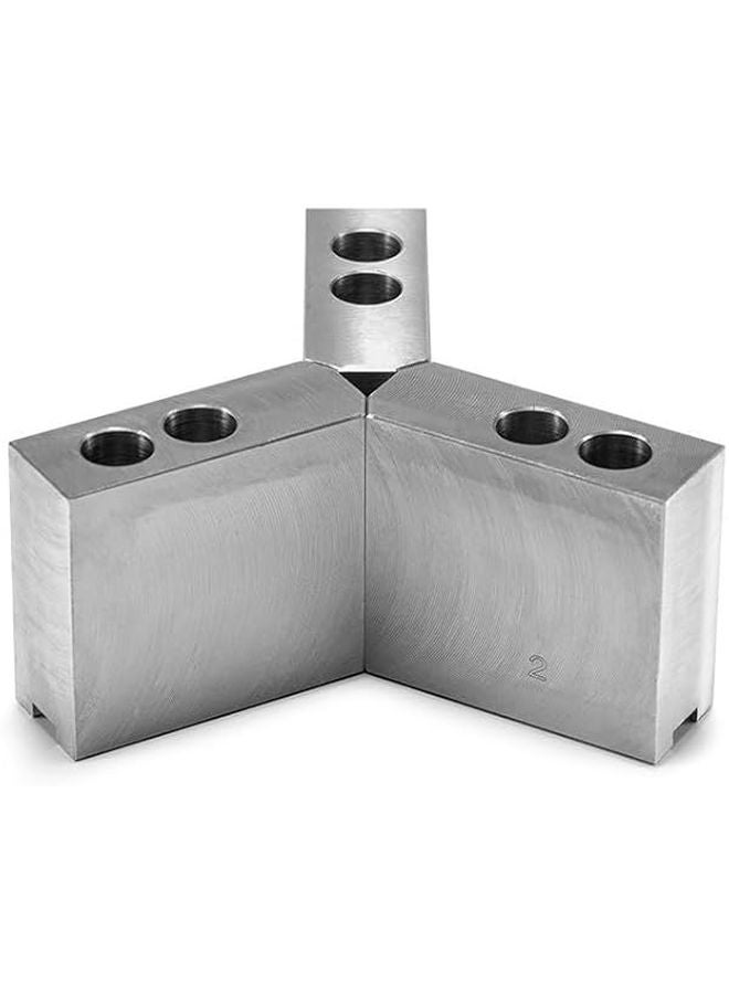 Extended Thickened Soft Claw Lathe Hydraulic Chuck Fixture Three Claw Raw Claw Color 1 - Image 1